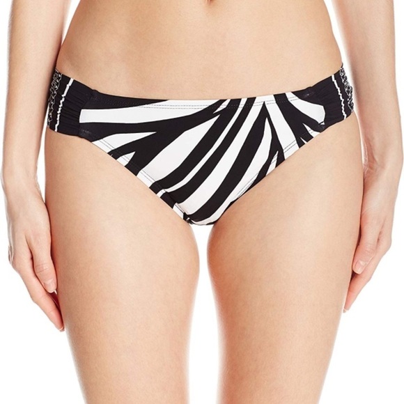 Side Shirred Hipster Bikini Swimsuit Bottom - Picture 1 of 3